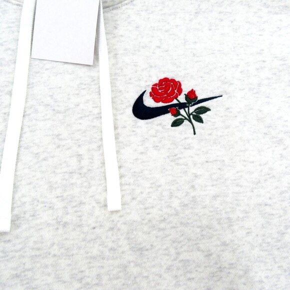 Nike Sportswear Club Fleece Hoodie Mens Size Medium Birch Heather NEW - Picture 6 of 10